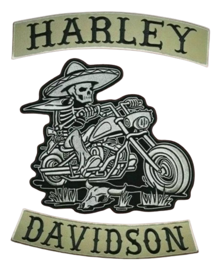 disney biker patches