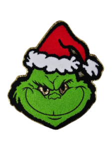 grinch iron on patch