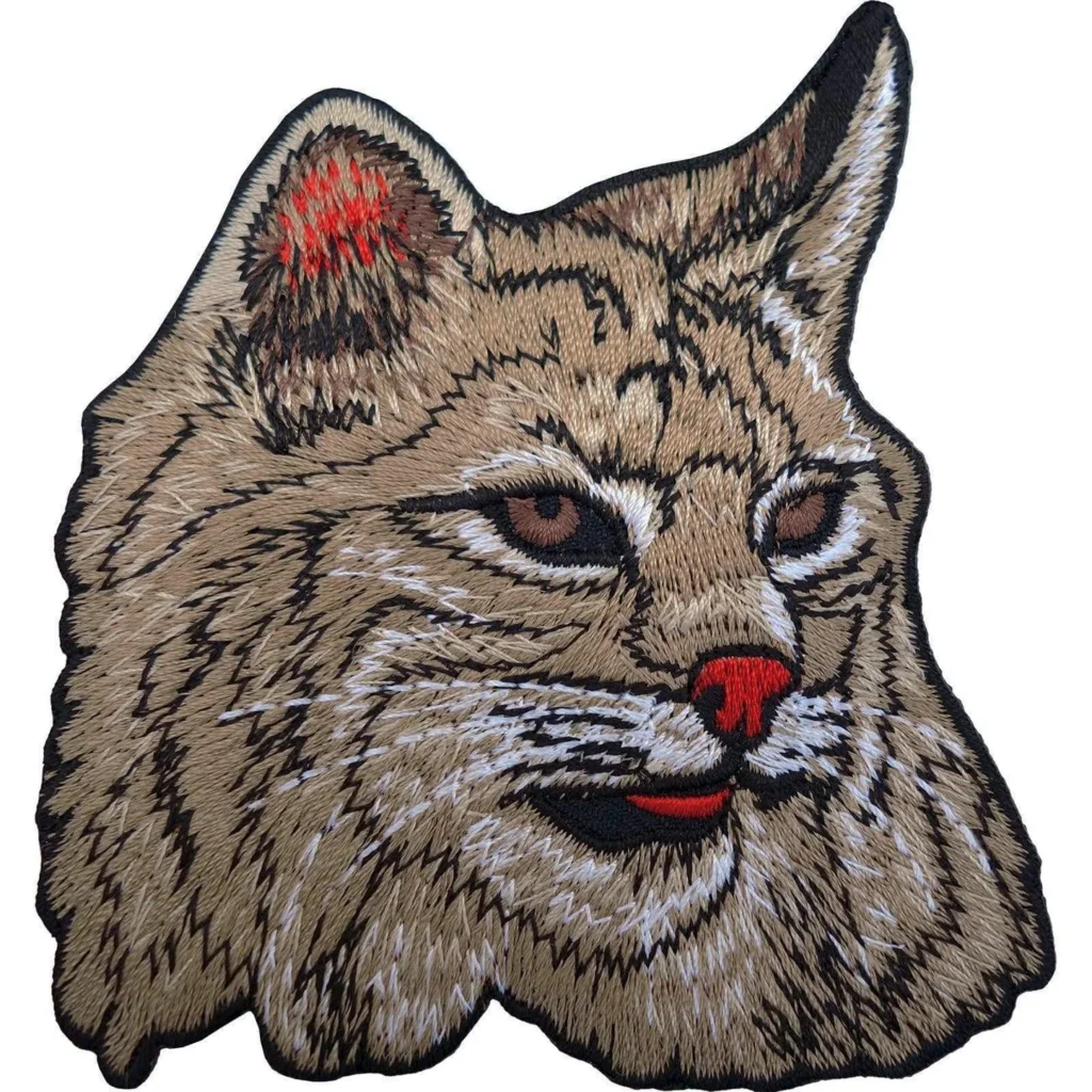 cat iron on patch