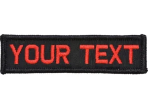 custom velcro name patches