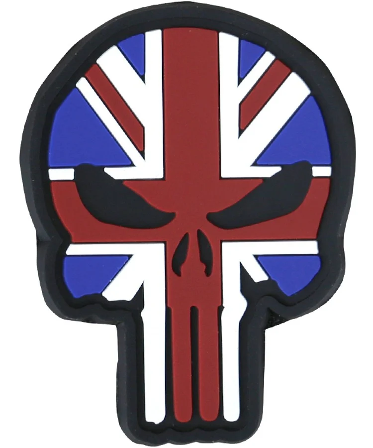 punisher velcro patch uk