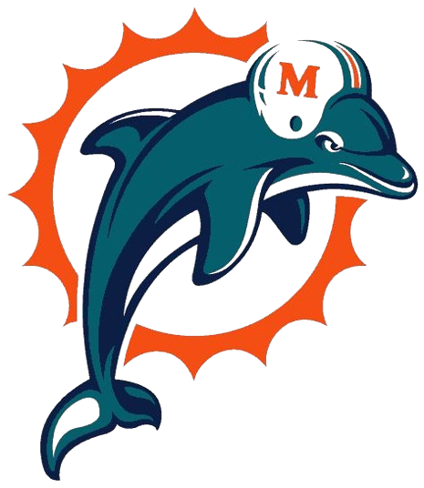 miami dolphins velcro patch