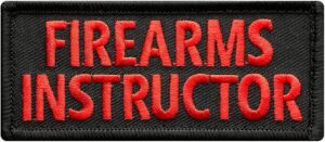 Velcro Patch Firearms Instructor
