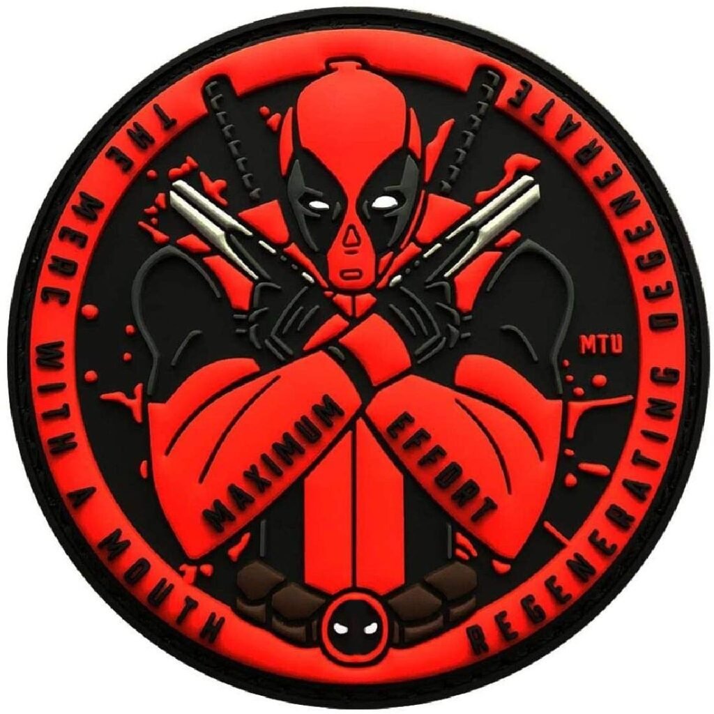 Deadpool Velcro Patch