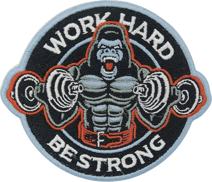 Gym Velcro Patches