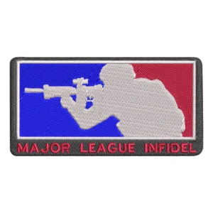 major league infidel patch velcro