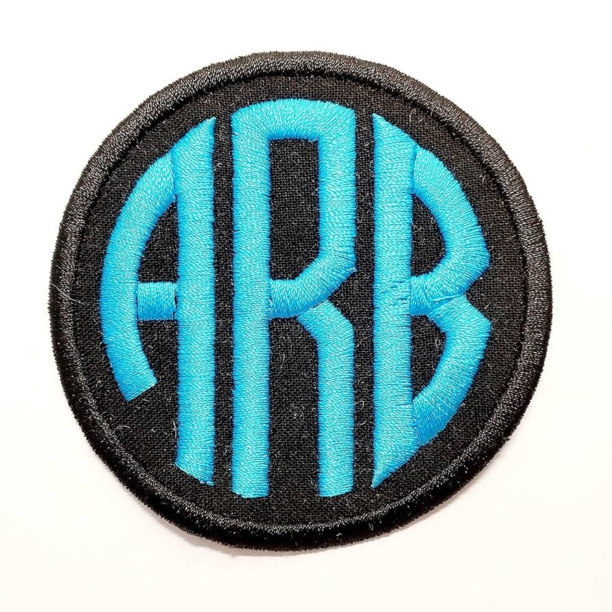 Personalized Monogram Patch Iron On