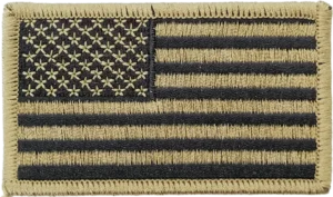 subdued velcro flag patches