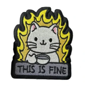 Velcro Patch Cat