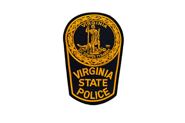 Virginia State Police Velcro Patch