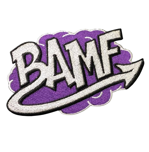 BAMF Velcro Patch