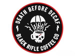 Velcro Patch Black Rifle Coffee 