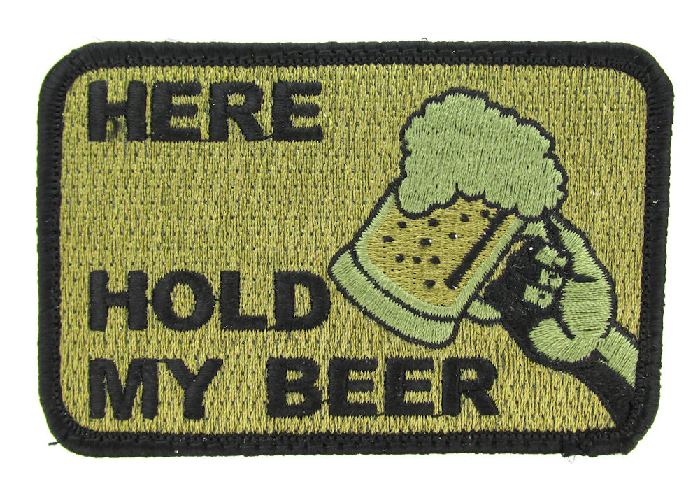 War Stories And Free Beer Velcro Patch
