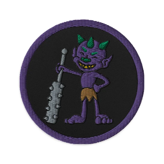 dokkaebi velcro patch