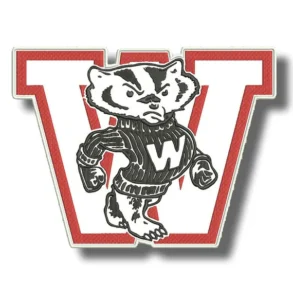 Wisconsin Badger Velcro Patch