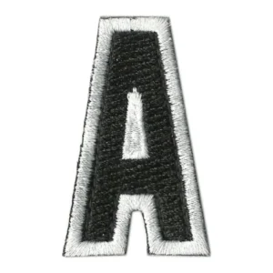  alphabet velcro patches 