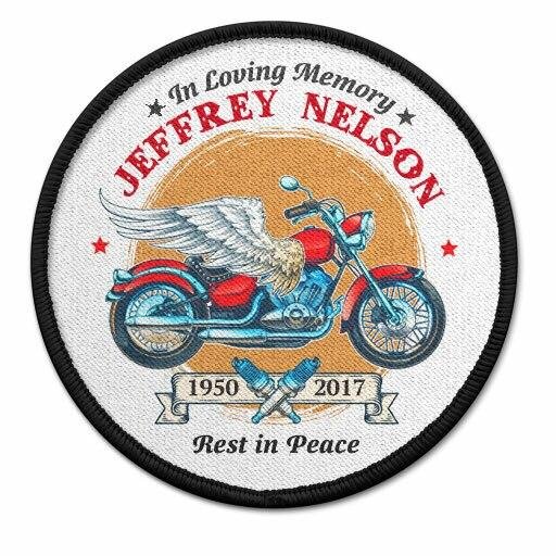 Biker Memorial Patches