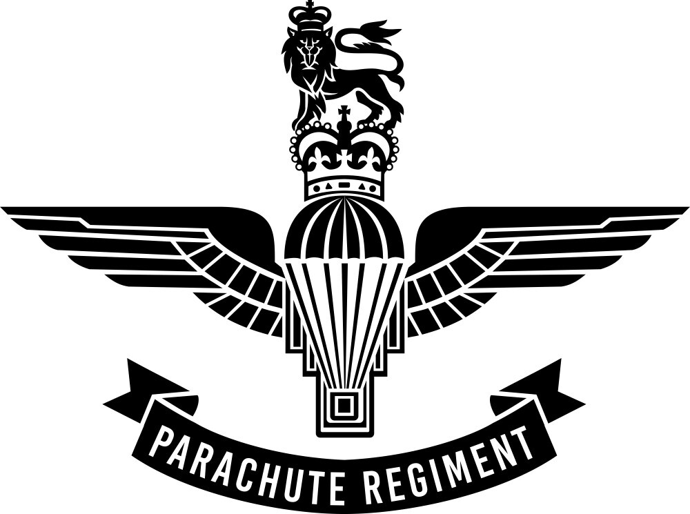 parachute regiment velcro patches