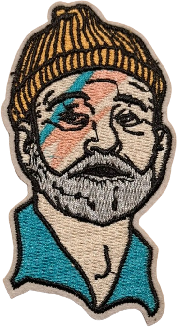 bill murray velcro patch