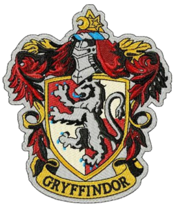 gryffindor velcro patch