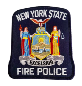 fire police velcro patch
