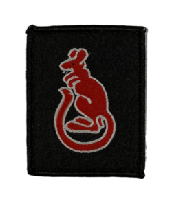 desert rat velcro patch