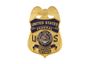 federal officer velcro patch
