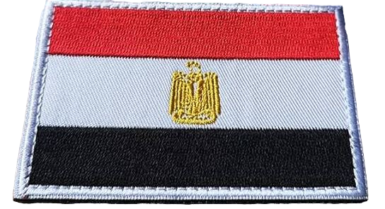 egypt flag velcro morale patch