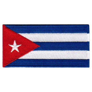 cuban flag velcro patch