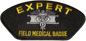 combat medic efmb velcro patches