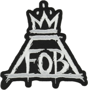 fall out boy velcro patches