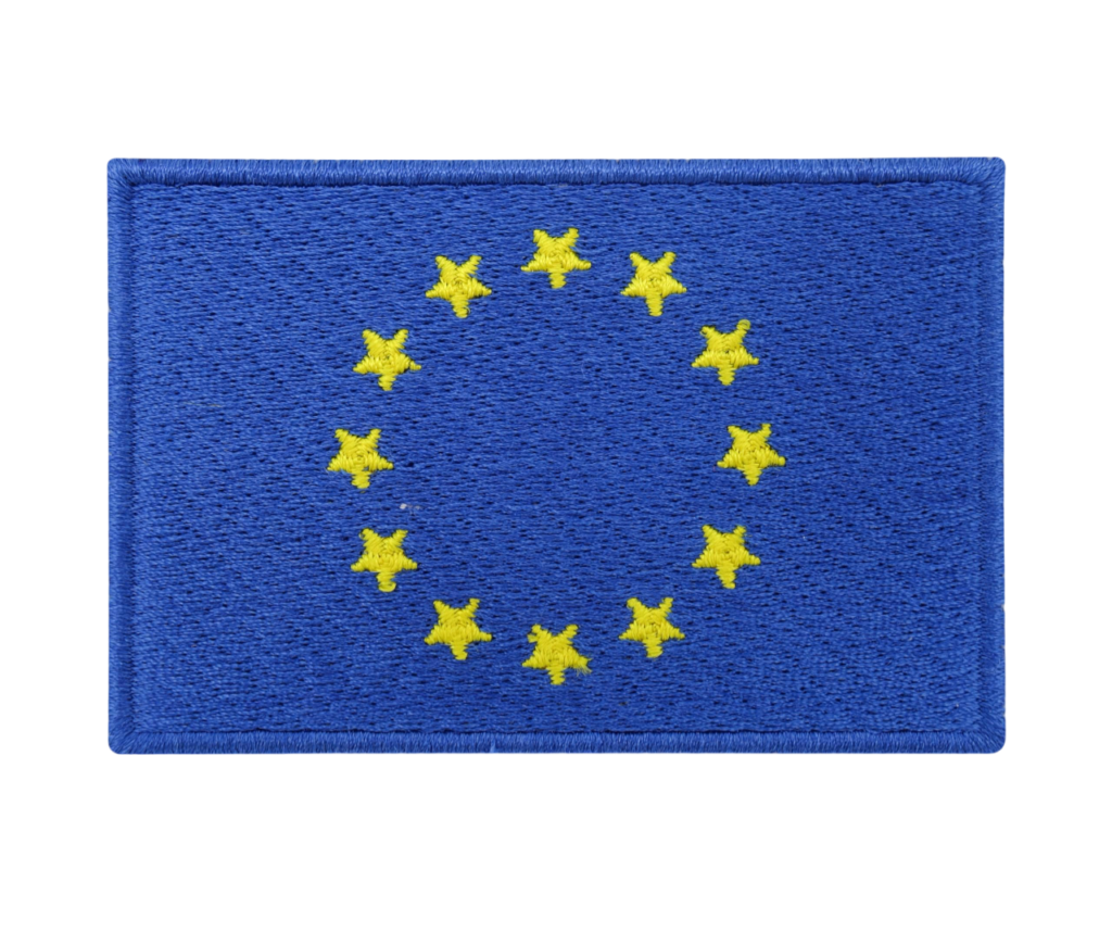 eu flag patch velcro