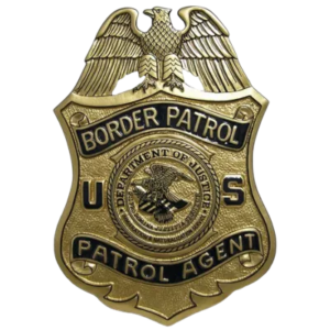 federal agent us border patrol velcro patches