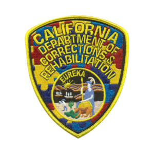 CDCR Star Patch Velcro