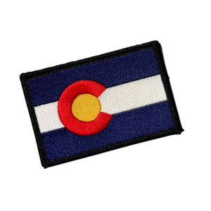 colorado flag patch velcro