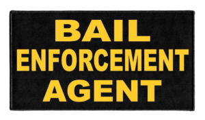 camo bail agent velcro patch