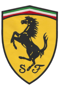 ferrari velcro patch