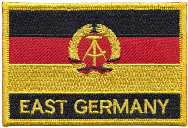east german velcro patch