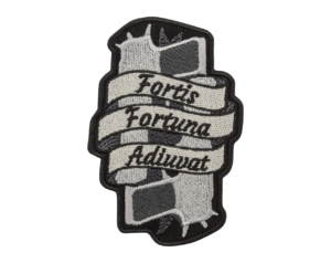 fortis fortuna adiuvio velcro patch