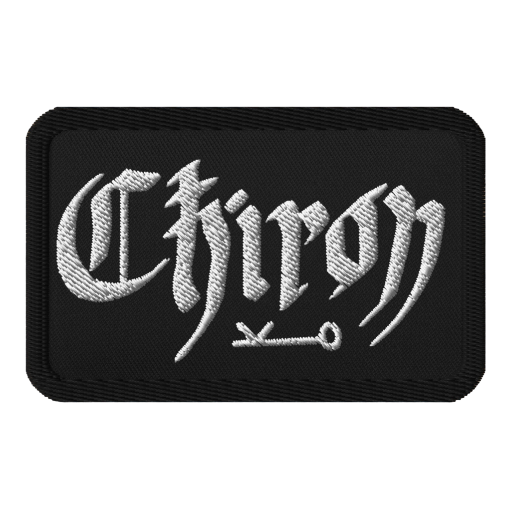 chiron velcro patches
