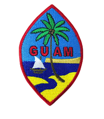 guam seal velcro patch