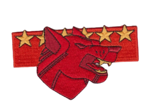 clan wolf velcro patches