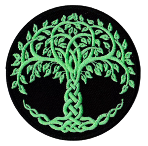Celtic Tree Velcro Patch