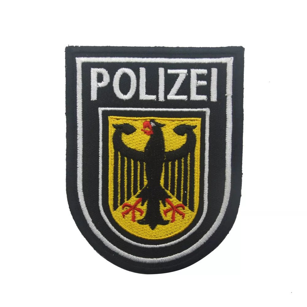 german polizei patch velcro