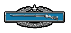 combat infantry badge velcro patch