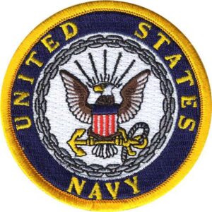 No 1 U.S Navy Patch