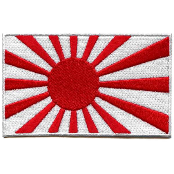 Rising Sun Flag Country of Japan Embroidered Patch