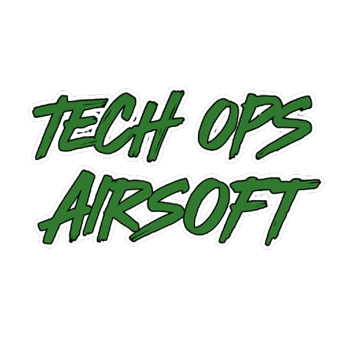 Tech Ops Airsoft 3D Patch – Bold Embroidery Design