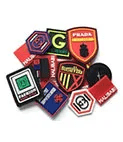woven badges