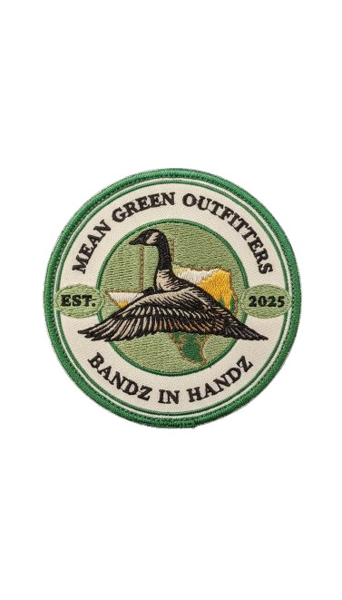 BANDZ IN HANDZ PATCH IN GREEN BORDER